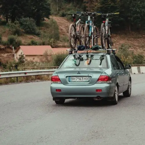 Can you open your trunk with a bike rack on it?