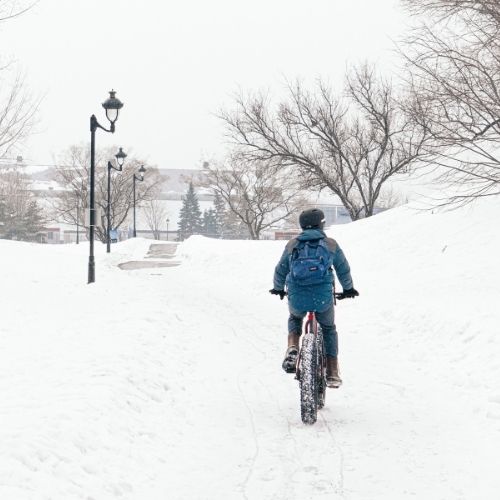 What Are Studded Snow Tires on Bikes?